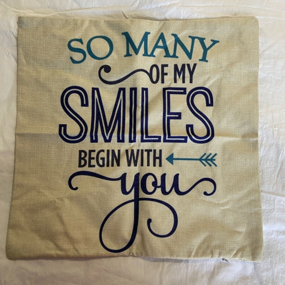 Other - NWOT Pillow cover for accent pillow